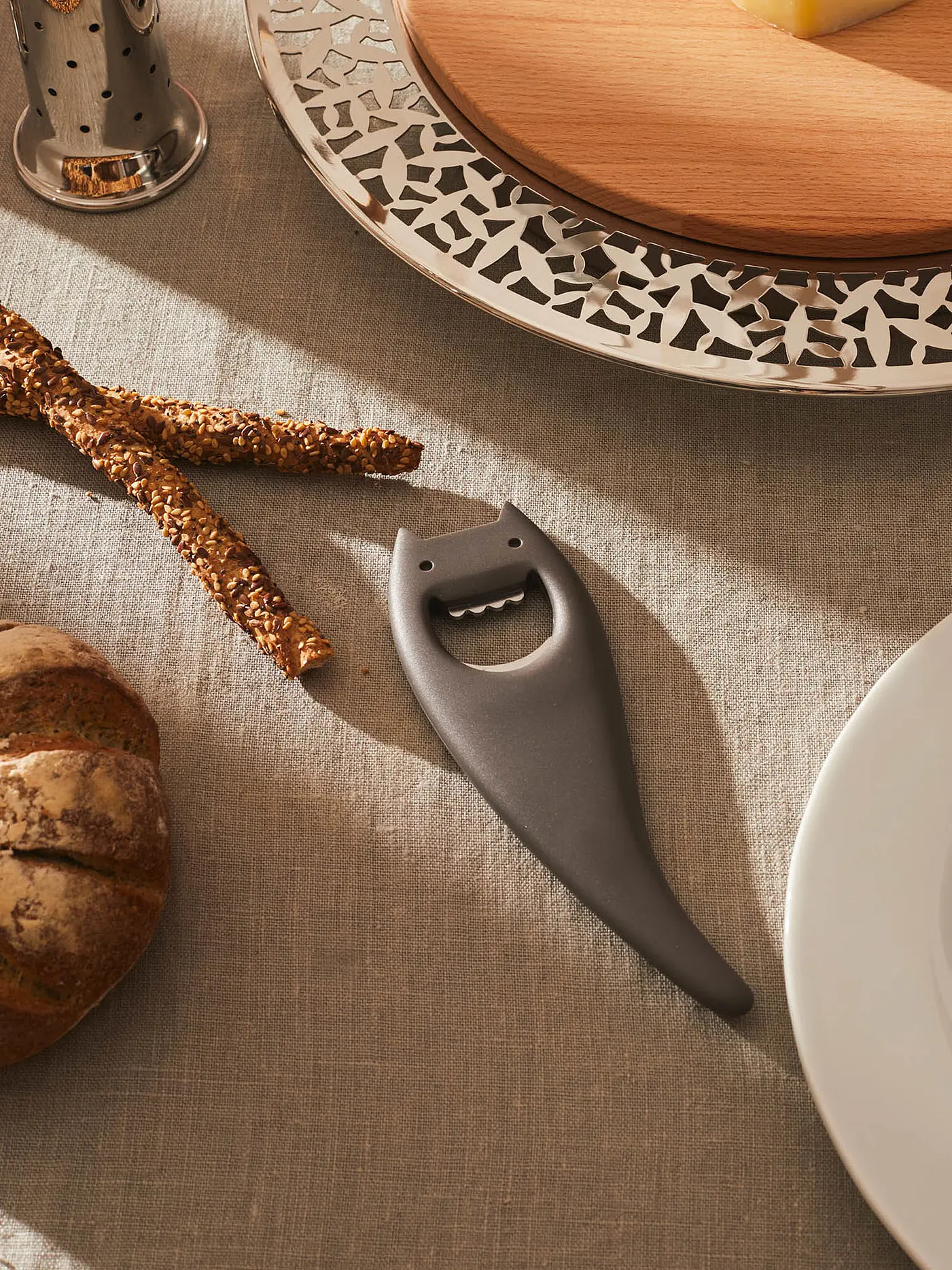 ALESSI | Flaschenöffner Diabolix Schwarz 18cm | 